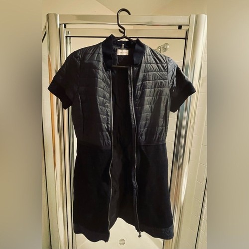 Moncler puffer dress mini - moncler,