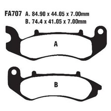 Bremsbeläge Vorderrad für