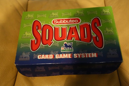 Subbuteo squads 1996 scatola - squads,