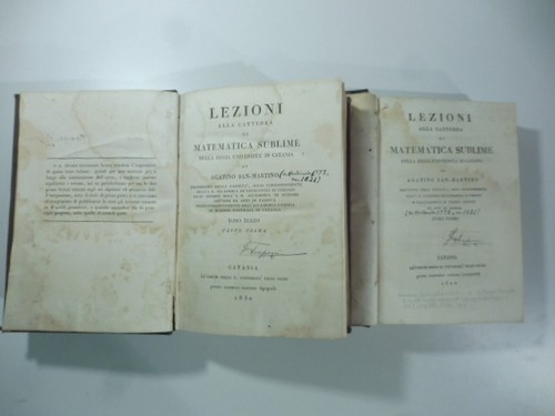 Lezioni alla cattedra - , di