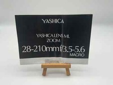 Yashica ML Zoom Lens 28-210mm F/3.5-5.6 Manuale