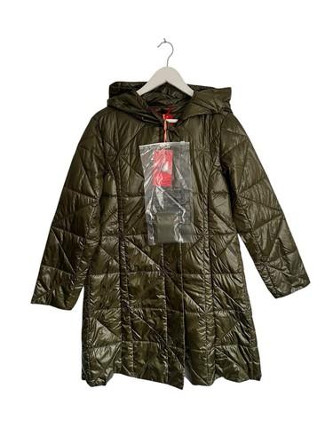 Max cappotto verde puffer - cappotto,