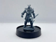 Miniatura orco in resina - re,