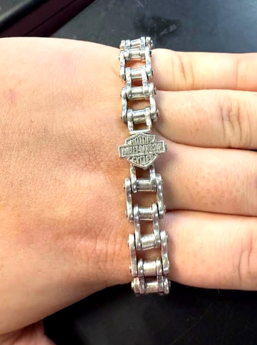 Bracciale catena moto harley - catena,