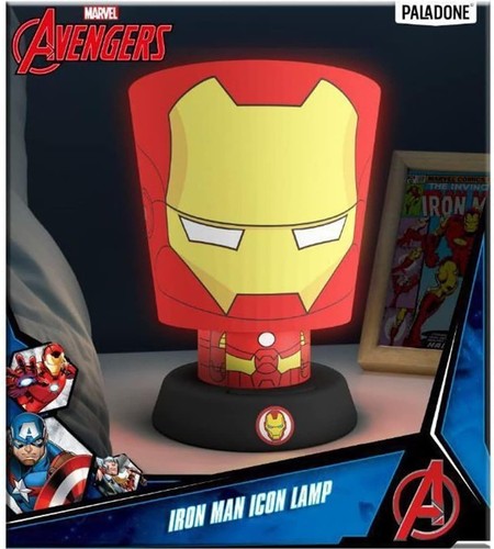 Lampada iron man marvel - iron,