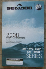 SEA DOO 219701383 GUIDA DELL'OPERATORE GTI GTX RXP WAKE 2008 ITALIANO