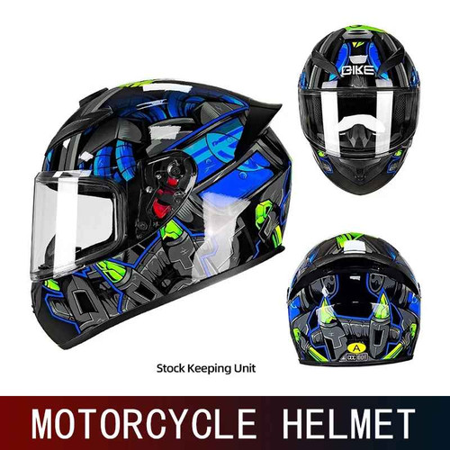 Casco moto integrale con - 🏍casco,