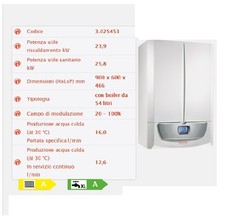 IMMERGAS - CALDAIA A