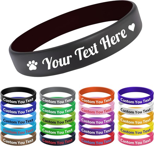 Braccialetti silicone - braccialetti,