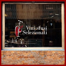 adesivi enoteca vetrine