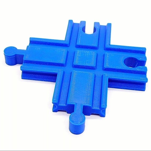 Binario vie blu per brio - blu,