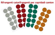 Cerchi adesivi rifrangenti 10