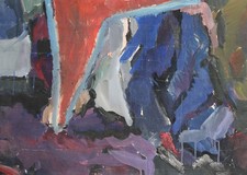 Quadro a guazzo originale