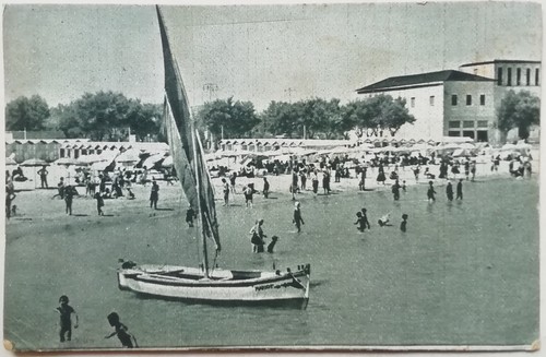 Cartolina fano spiaggia mare - spiaggia,