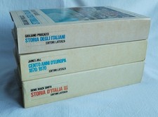 ✅3 LIBRI Laterza: STORIA