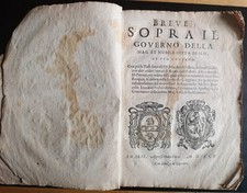 1595 BOLLA SOPRA IL GOVERNO