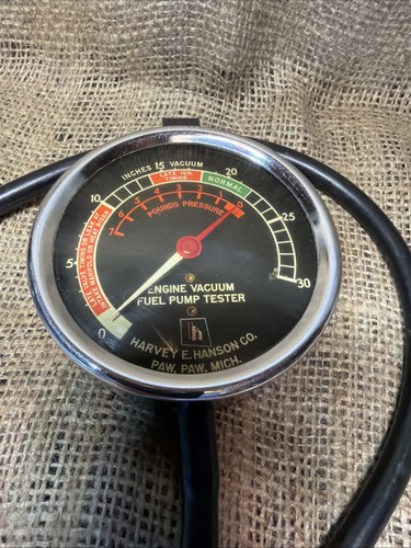 Harvey hanson engine vacuum - hanson,