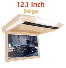Monitor LCD da 12pollici per montaggio a soffitto schermo per auto. Multimediale