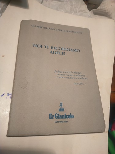 Noi ricordiamo adele er - ricordiamo,