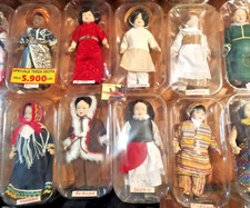 bambole porcellana da collezione Fabbri Edit. Bambole del Mondo cm 21 a scelta