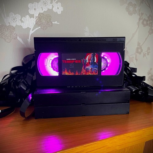 Terrifier retro vhs lampada - terrifier,