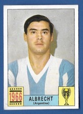 FIGURINA CALCIATORI PANINI MEXICO 70 - RECUPERO - ALBRECHT 1966