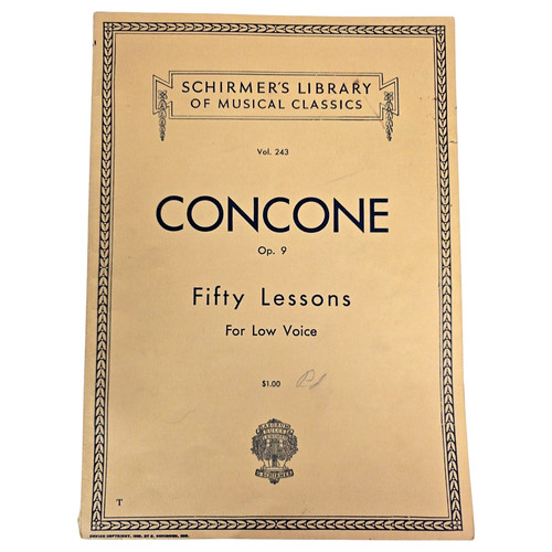 Concone cinquanta lezioni per - concone,