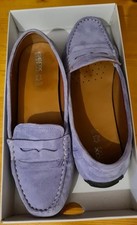 GEOX 38 D Kosmopolis + Grip A slipper Mocassino Viola