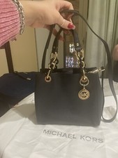 MICHAEL KORS BLACK LEATHER