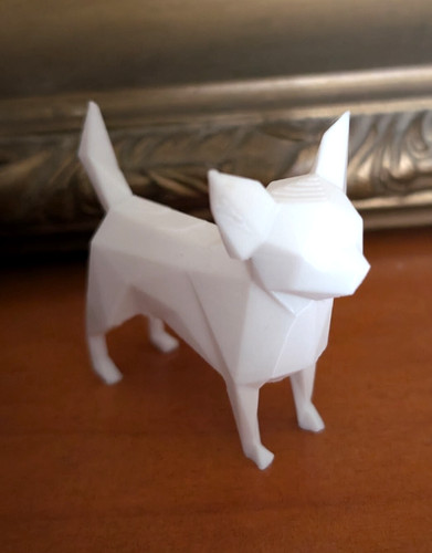 Chihuahua dog sculpture