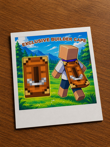 Minecraft builder cape - cape,