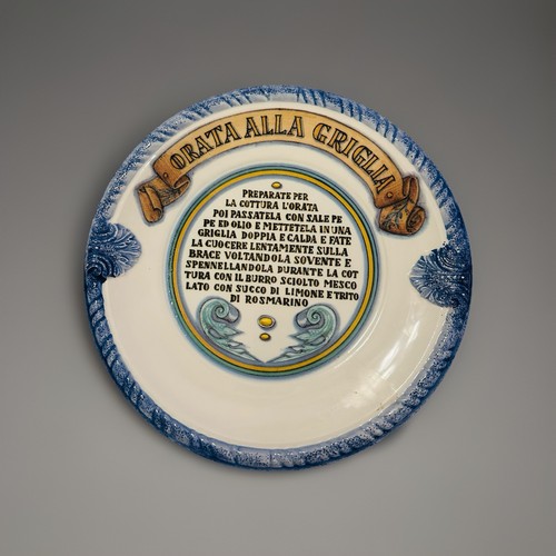 Compagnia dei decori piatto - la,
