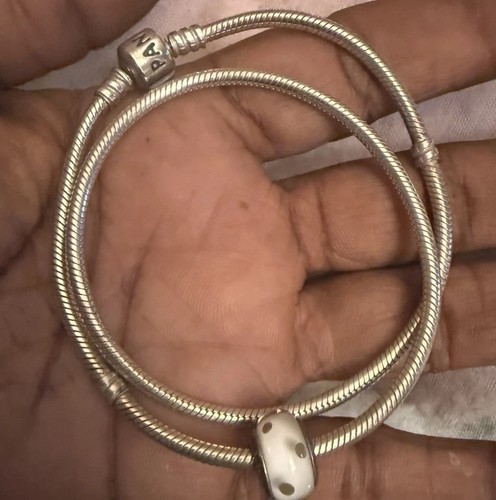Pandora sterling wrap barrel - sterling,