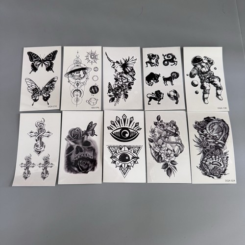 Lotto fogli tatuaggi - lotto,