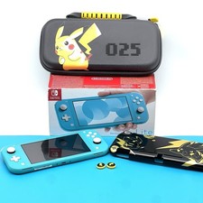 Console NINTENDO SWITCH LITE Turchese con SCATOLA e Accessori POKEMON