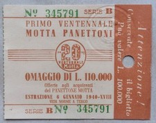 Biglietto Lotteria Premio