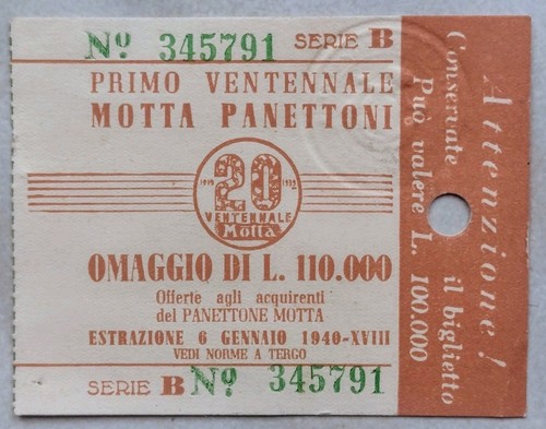 Biglietto lotteria premio - lotteria,