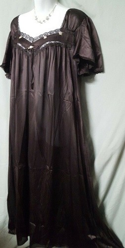 Camicia notte marrone - da,