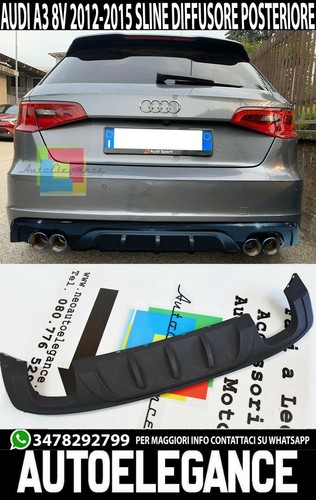 Diffusore posteriore audi - posteriore,