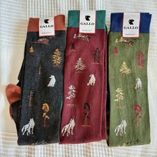 Calze Gallo Uomo 3 Paia Lunghe