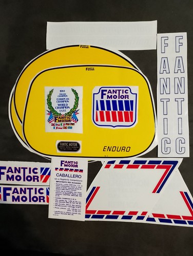 Adesivi stickers fantic motor - fantic,