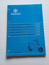 Piaggio ZIP 50 CATALYZED 2000-2001-2002 catalogo ricambi originale