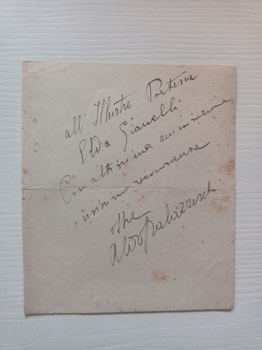 Aldo palazzeschi biglietto - aldo,
