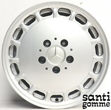 4 CERCHI IN LEGA MERCEDES PAGODA S  SL 7 X 15 " ORIGINALI 1264003002 SILVER