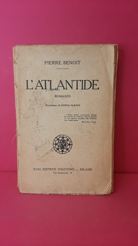 Atlantide pierre benoit - l'atlantide,,