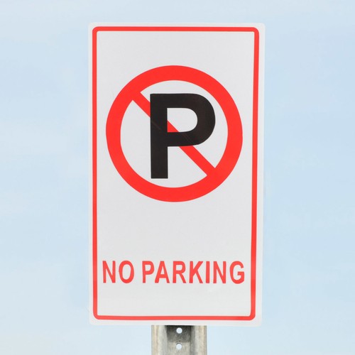 Nessun parcheggio cartello - ,