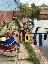 BUNTING NAUTICO 12,6M 40 BANDIERA ALFABETO NUMERI SEGNALE BARCA A VELA NAVE MARE