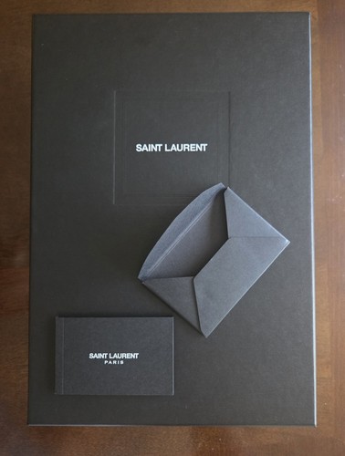 Saint laurent ysl - e, scatola