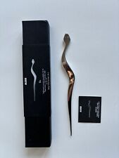 Alessi tagliacarte Bis in acciaio lucido design Giulio Iacchetti 23 cm.