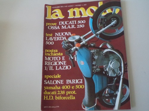 Moto 1975 ducati 500 - moto, 11/1975